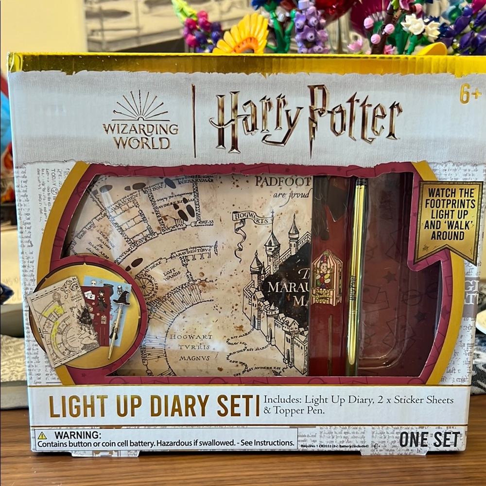 Harry Potter Light Up Diary Set